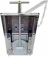 Amazon.co.jp: ステンレス製 水田 止水 機 田門 浅い水路用 標準