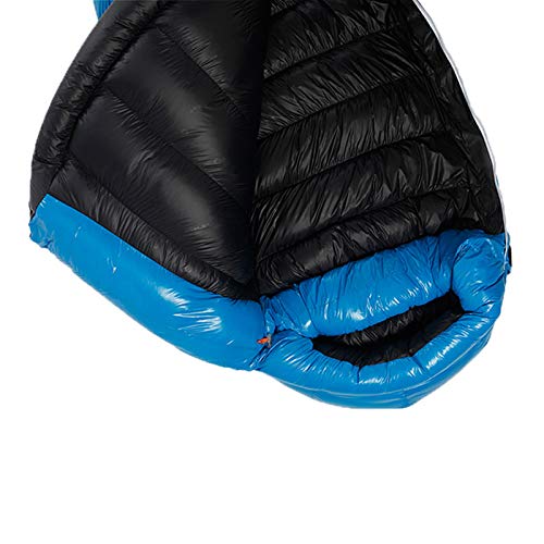 AEGISMAX マミー型寝袋 冬用 ブルー AEGISMAX 寝袋 : 特価✨ マイ