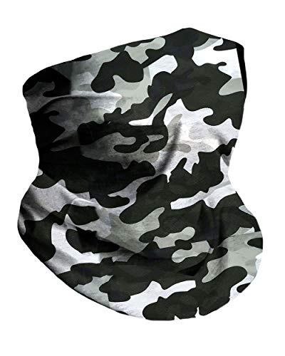 Into The Am Black Camo Breathable Neck Gaiter Masks Half Face Cover Wrap Cool Mask Bandana Festival Rave Balaclava Scarf #TOP29