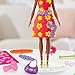 Play-Doh Barbie Flowers and Florals Accessory Pack, 4 Refill Pattern Sheets of Modeling Compound, 8 Fashion Accessories, Kids Arts and Crafts for Ages 5+