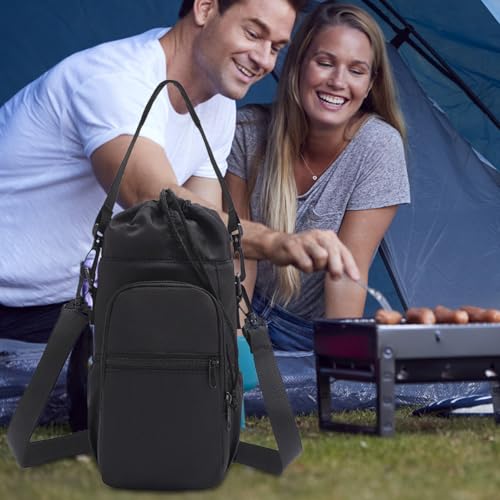 Bolsa de hombro para botella de agua con protector aislado térmico 3