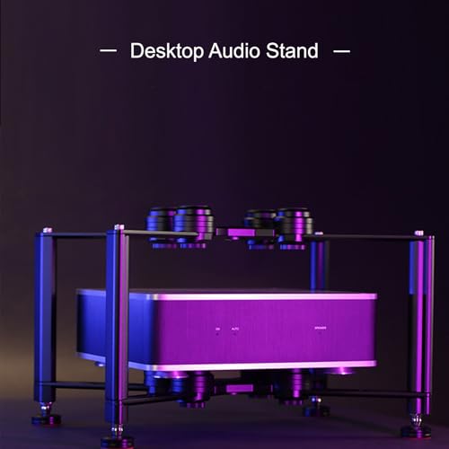 Equipo HiFi Estante for Componentes de Audio y Vídeo de 1/2/3/4 Niveles, Gabinete Receptor Estéreo Estante Esquinero, para Cine en Casa Dormitorio(47.5cm/18.7in) - imagen 3