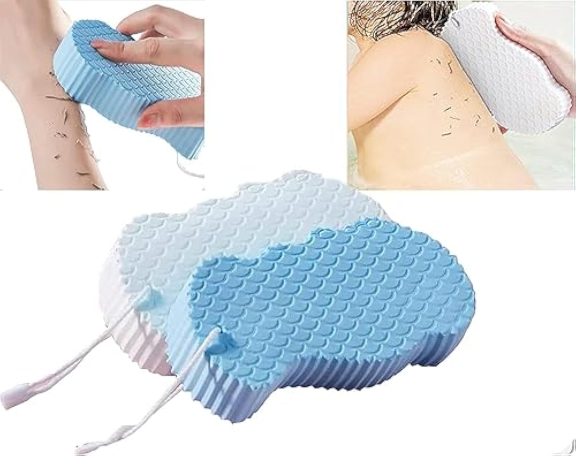 Ultra Soft Exfoliating Bath Sponge for Gentle Scrubbing