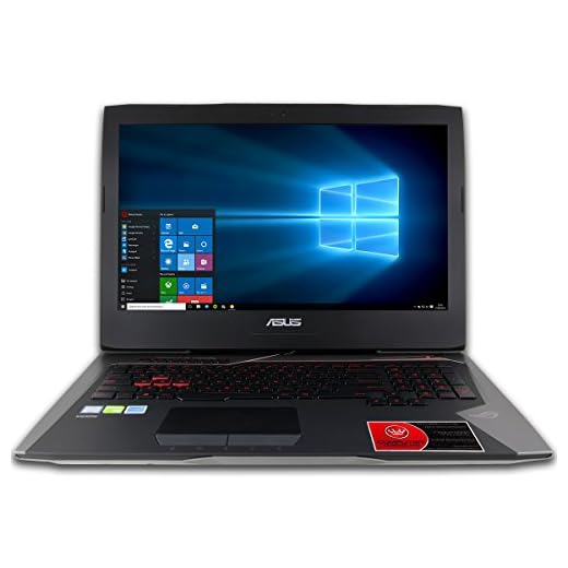 ASUS ROG G752VY Laptop for Gamers (Intel Core i7, 32GB RAM, 128GB SSD + 1TB HDD, NVIDIA GTX 980M 4GB, 17.3"Full HD IPS, Windows 10) Newest Gaming Notebook PC