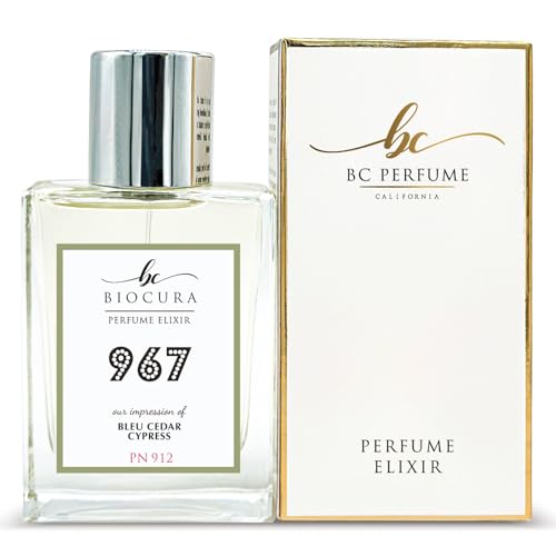 BC Perfume 967 Inspired by Bleu Cedar Cypress For Women & Men Fragrance Dupes Eau de Parfum Bottle 1.7 Fl Oz/50ml