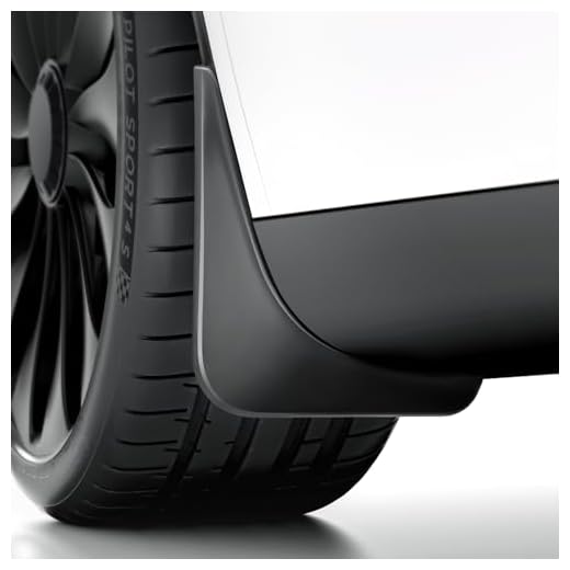 REEVAA 2026 Tesla New Model Y Juniper Accessories - Mud Flaps [Protect Paint, No Drilling Required] All-Weather Splash Guard Body Kits for Model Y Juniper 2025-2026, Black (Set of 4)