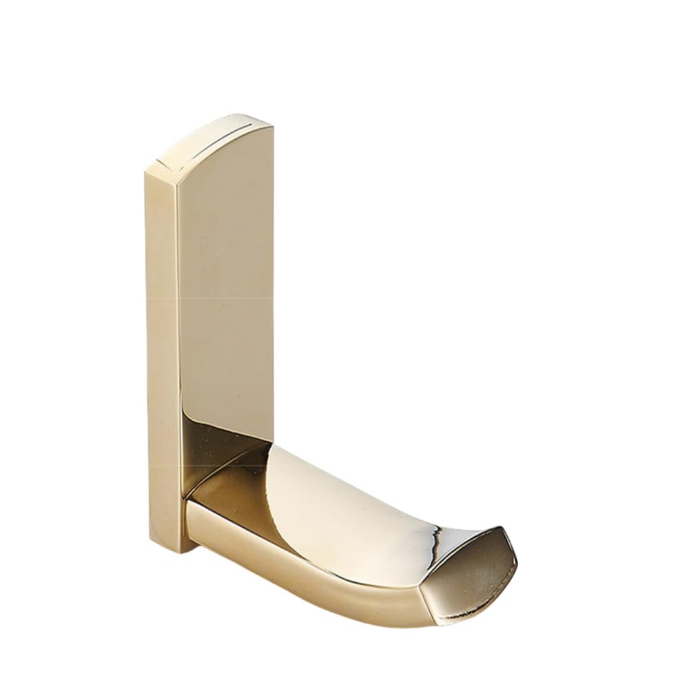 Porte-brosse de toilette et kit d'accessoires de bain or anti-corrosion