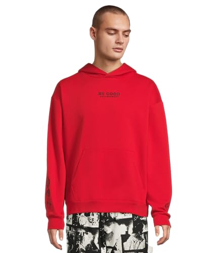 PUMA Men's Hoops X E.T. Hoodie, for All Time Red