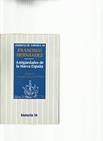Antiguedades De La Nueva Espana (Cronicas De America) 8485229983 Book Cover