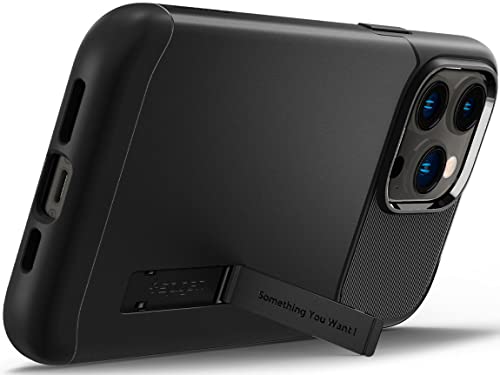 Spigen Slim Armor iPhone 14 Pro Noir : coque antichoc double couche - 2