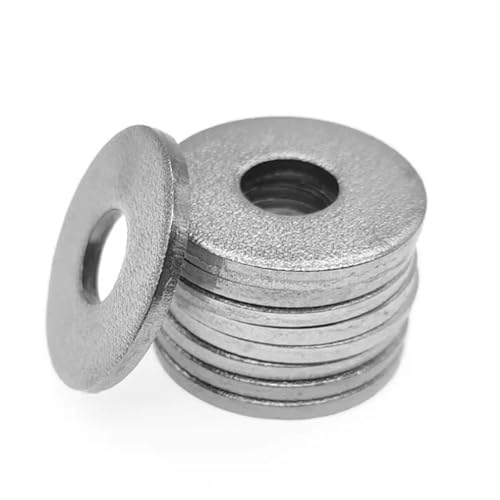 Mdingbao-V[bV[ M5 M6 M8 M10 M12 Extra Large Thick Flat Titanium Washer, Ƒϋv(M8x16x1.5mm 5pcs)