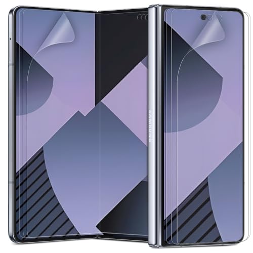 Protection mate anti-lumière bleue Galaxy Z Fold 6 confort en extérieur