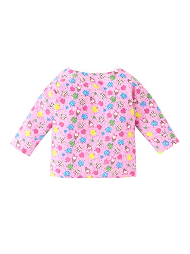 Image of babywish Baby Boys and Baby Girl Clothing Set 100% Cotton Full Sleeve Jhabla T-Shirt Trouser Pajama Newbrn Kids Clothes Set