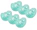 JollyPop+ 3+ Months Pacifier 6 Pack Unscented - Teal