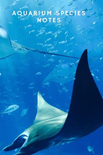 Aquarium species notes: Password notebook with underwater world design.