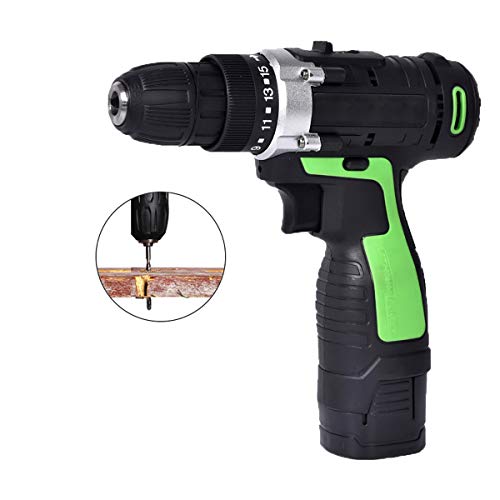 Akku Schlagschrauber 18V 2 Gang Akku-Schlagbohrschrauber Mit Schlagfunktion 1450Rpm Akku Hohes Drehmoment 45Nm Akku-Bohrschrauber Mit