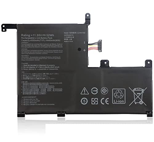 Batterie Asus Q525UA UX561UA Notebook 7 11.55V 52Wh 4550mAh