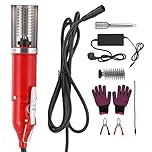 MXBAOHENG Electric Fish Scaler Remover 120 W 6500 RPM Fish Scale with Waterproof Powerful Motor for Fish Scaling, Electric Fish Descaler Tool for up to 5 kg carp, Trout, Perch, Grass carp