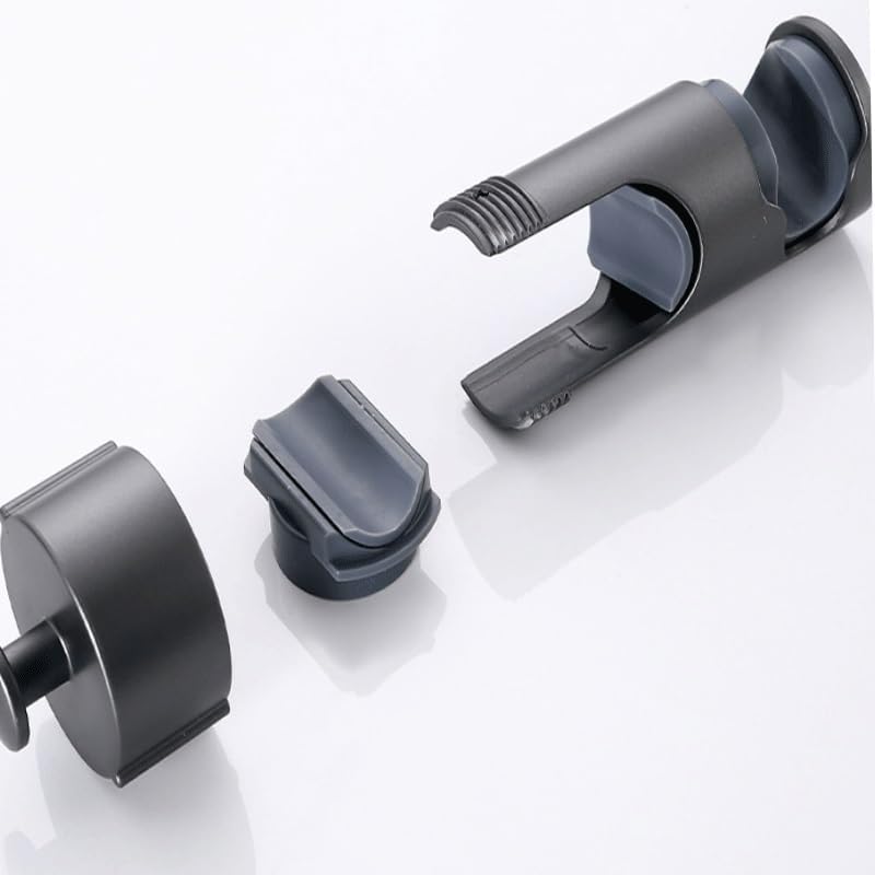 Hook Free Hole Shower Bracket Adjustable Lifting Rod Hanger Set Accessories Sliding Sleeve