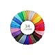 3D Stift Filament PLA, 1,75mm, 24 Farben 3D Pen Filament, je 5M, 3D Stift Zubehör für Kinder Biologisch Abbaubar, Geruchsneutral, PLA Filament 3D Stift für MYNT3D, SCRIB3D