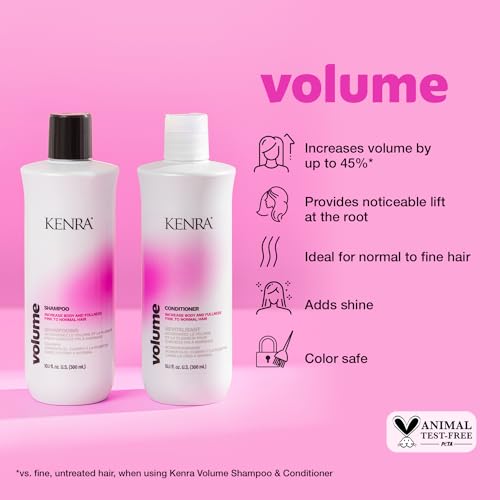 Kenra-Volume-Shampoo-Creates-Body-Bounce-Fullness-Increases-Volume-up-to-45-Adds-Shine-Color-Safe-Fine-To-Normal-Hair