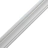 KUKUK 3 Rolls 3D Self-Adhesive Foam Skirting Board Trim - 2.2M Length, 8Cm Width for Kitchen, Bathroom, and Home Decor(White)