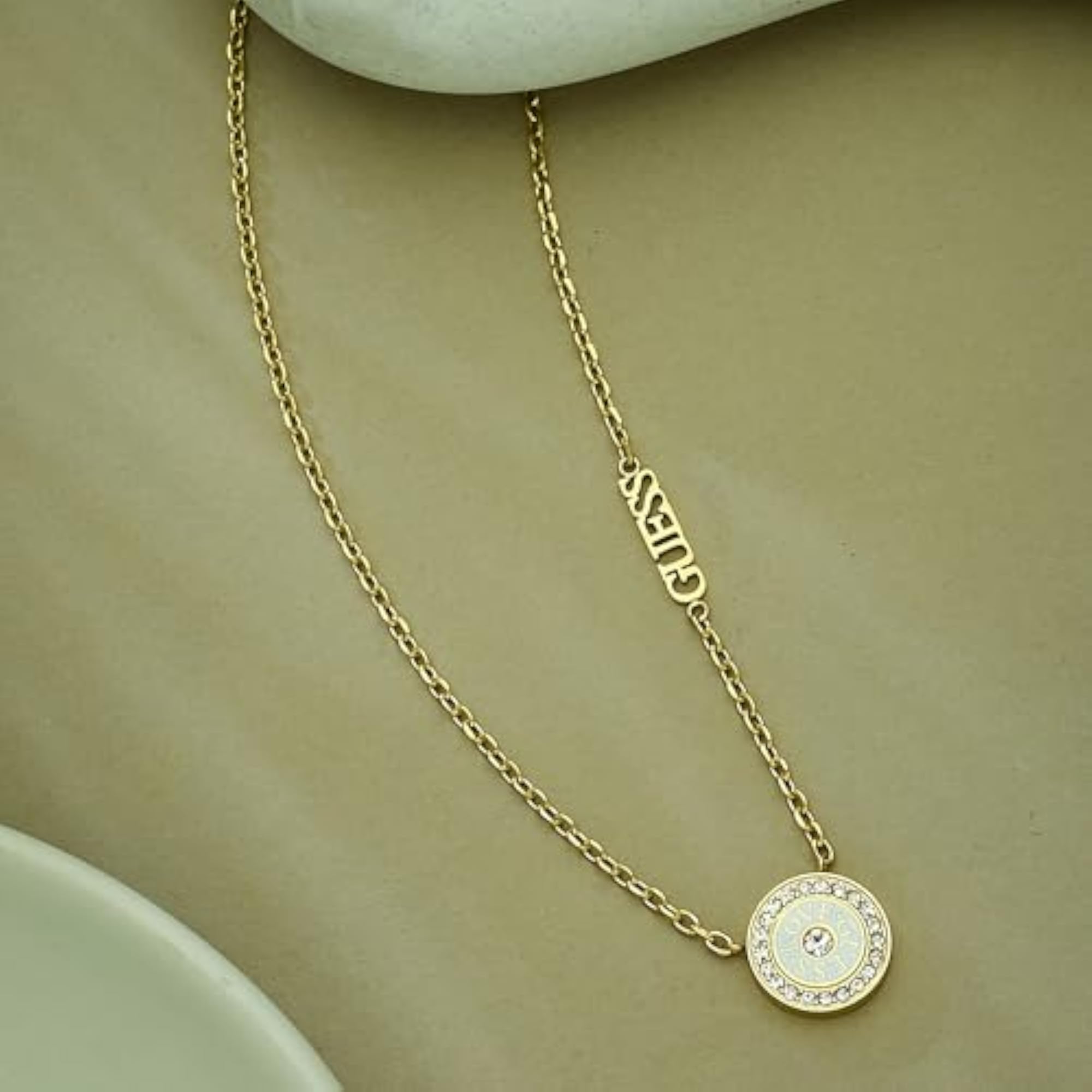Women's Gold-Plated Stainless Steel Necklace, Hypoallergenic