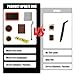xflyxin Bicycle Tire Repair Kit, Bicycle Inner Tube Repair Kit - Contains 39 Patches, Metal Lever, Suitable for Motorcycle Electric Bicycle Scooter Mountain MTB BMX Bike
