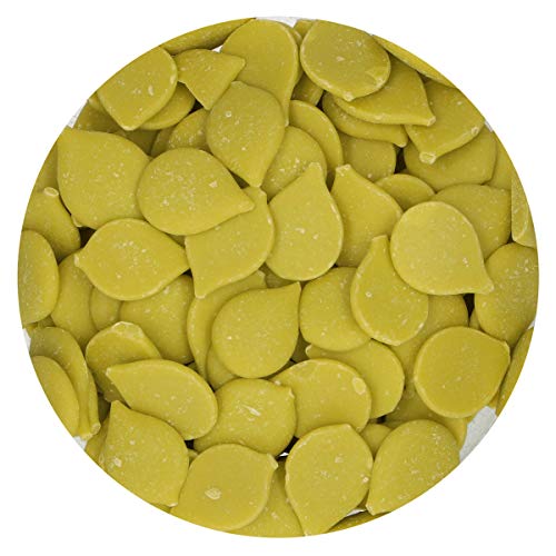 FunCakes Deco Melts Limettengrün - Tauchen, drippen, dippen und dekorieren! In der Mikrowelle schmelzen und in jede Form gießen, 250 g
