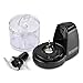 Kitchen Selectives Mini Chopper by Select Brands - Mini Electric Food Chopper for Kitchen Appliances - Features Dishwasher-Safe Parts - Chops, Minces & Dices - 1-1/2 Cups, Black