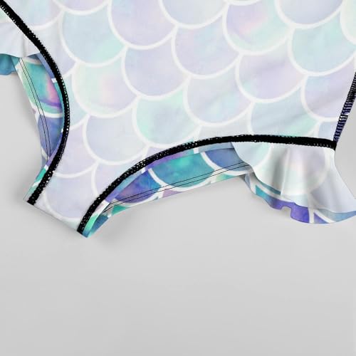 Image of Girls One Piece Swimsuit Lovely Cute Animals Ruffles Swimwear Bathing Suits 3-12 Years