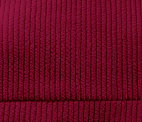 Image of Lilosy High Waisted Tummy Control Ribbed Bikini Crop Top Brazilian Swimsuit Set 2 Piece