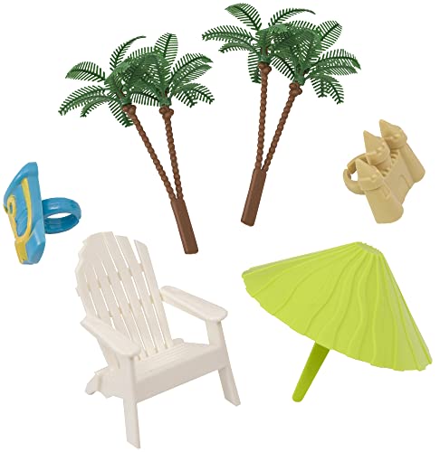 Beach Chair & Umbrella Cake Decorations - Image 2