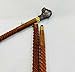 Bastón de madera con mango de latón Imagen de Bastón de madera con mango de latón