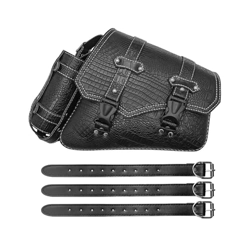 Sacs latéraux outil rangement pour sacoche arrière de moto Yamaha et selle rétro universelle