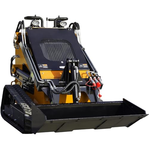 MS 360T Mini Crawler Skid Steer Loader with Rato Gasoline Engine
