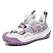DZBAJRQM Kid's Rotating Duckle Casual Fashionable Basketball Shoes, Lightweight Wide Edition Walking Shoes, Team Sports Shoes, Street Basketball Shoes, Jogging Shoes, Durable Hiking Shoes Purple