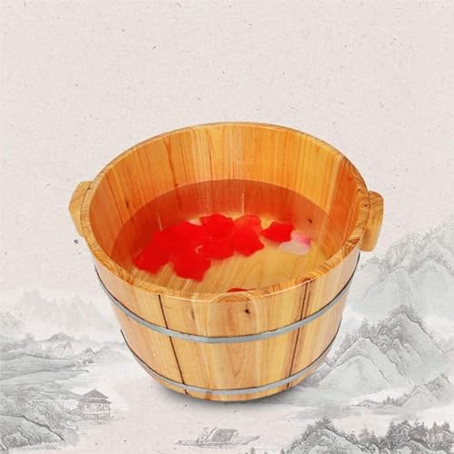 Spa de pies de madera robusta para casa miniatura 2