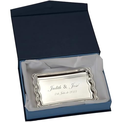 JOYERIA EL FARO | Arras de Boda | Arras Boda | Grabado Personalizado | Presentación en Estuche Premium | Un Regalo para Toda la Vida