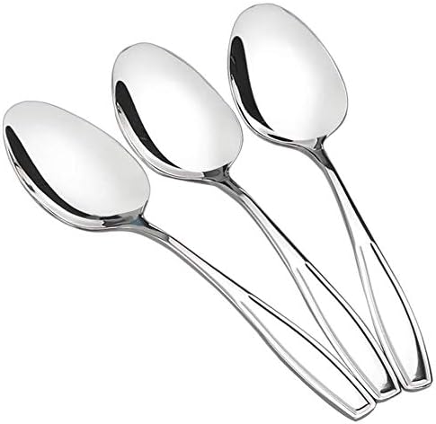 Pekky 8 Pieces Stainless Steel Buffet Serving Spoons