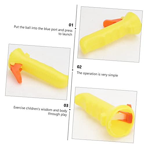 Outanaya 1 Conjunto De Bola De Catapulta Brinquedo De Bola De Salto Bolas De Lançar E Lançador De Ja