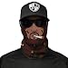 S A CO Official RASTA Face Shield, Perfect for All Outdoor Activities, Protects Face Against the Elements