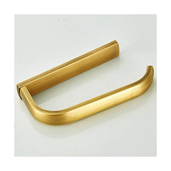Weare Home Retro Bathroom Accessories Solid Brass Antique Brass Finished Toilet Roller Paper Holder Lavatory Accessories Wall maounted - Image 6