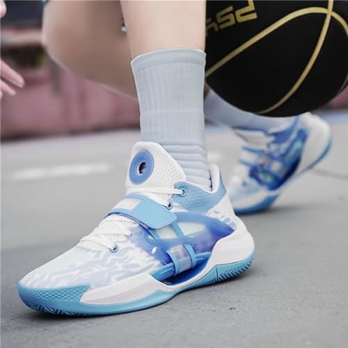 Mens Basketball Shoes for Women High Top Outdoor Streetball Master Breathable Non Slip Fashion Running Sneakers3