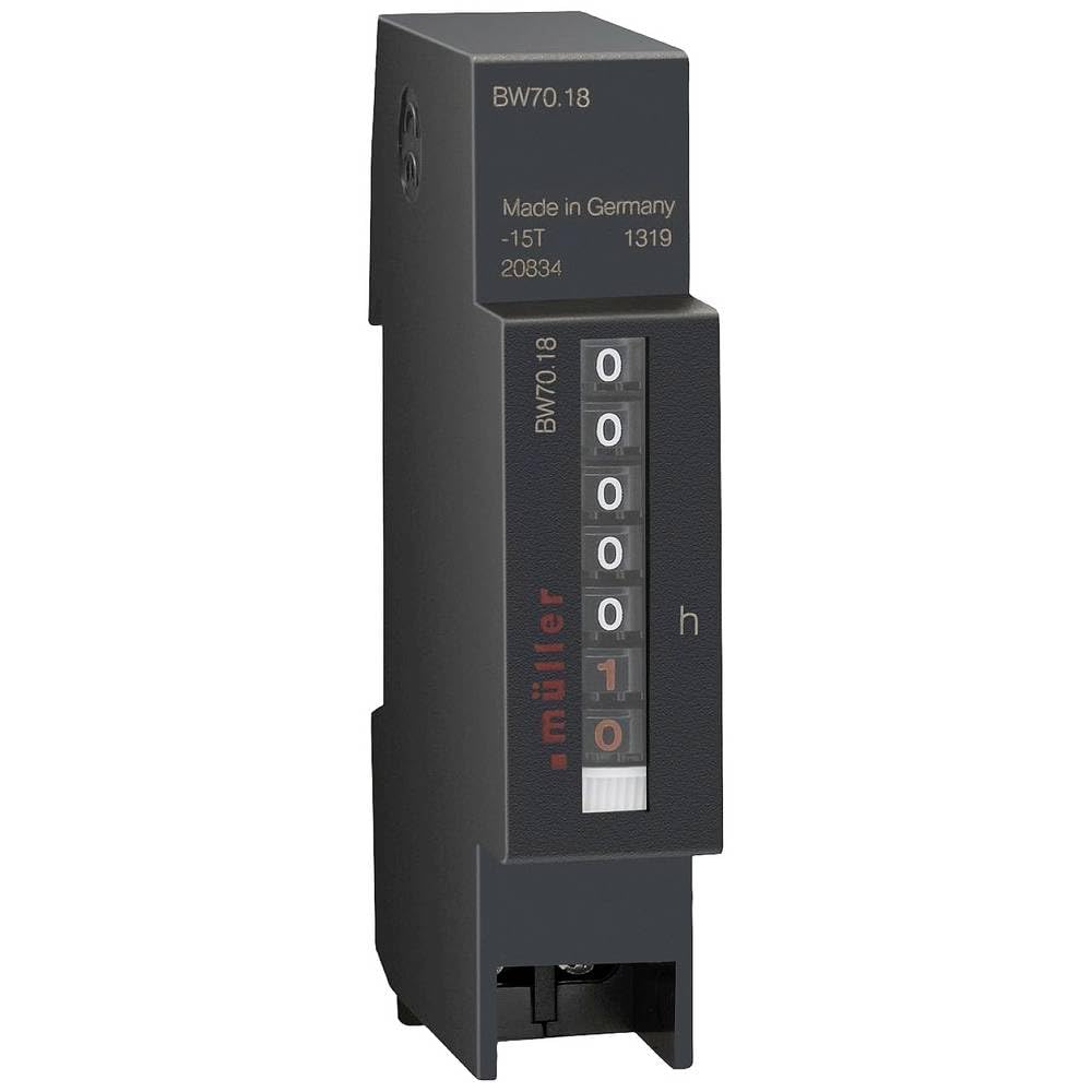 Müller BW 70.18 230 V 60 Hz Betriebsstundenzähler