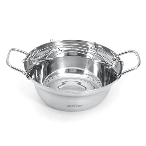LYFDPN Freidora Olla para freír Aceite Sartén Cocina Tempura Olla de freidora Home Restaurant (33x24x8cm)