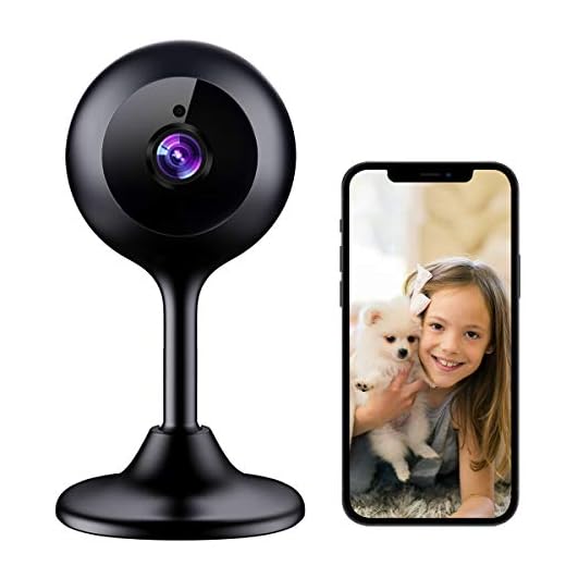 MECO WiFi IP Camera 1080P HD Home IP Security Nanny Camera with Night Vision, Sound & Motion Detection, Security Surveillance 2.4GHz Pet Baby Monitor - Cloud Service Available