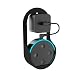 Produktbild iBetter Wandhalterung Wall Mount Aufhänger Halterung Ständer Direkt Aufgehängt mit USB Kabel nur für Amazon Echo Dot, Echo Dot 2 & All-New Echo Dot (2nd Generation) geeignet, Schwarz (1 Pack)
