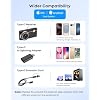 Thermal Master P3 - Thermal Camera for iOS & Android, 8mm Macro Vision Infrared Imager with 35mk NETD, 512x384 Super Resolution, 3.6F Accuracy, Manual Lens, Work for Home PCB Inspection, Black