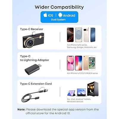 Thermal Master P3 - Thermal Camera for iOS & Android, 8mm Macro Vision Infrared Imager with 35mk NETD, 512x384 Super Resolution, 3.6F Accuracy, Manual Lens, Work for Home PCB Inspection, Black